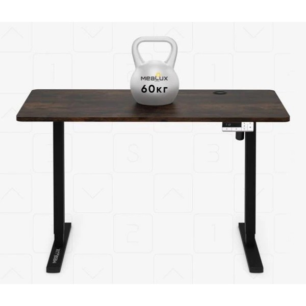 Фото - Стіл з електрорегулюванням висоти Mealux PowerDesk Energy Antique (EVO-201 Energy A/B)